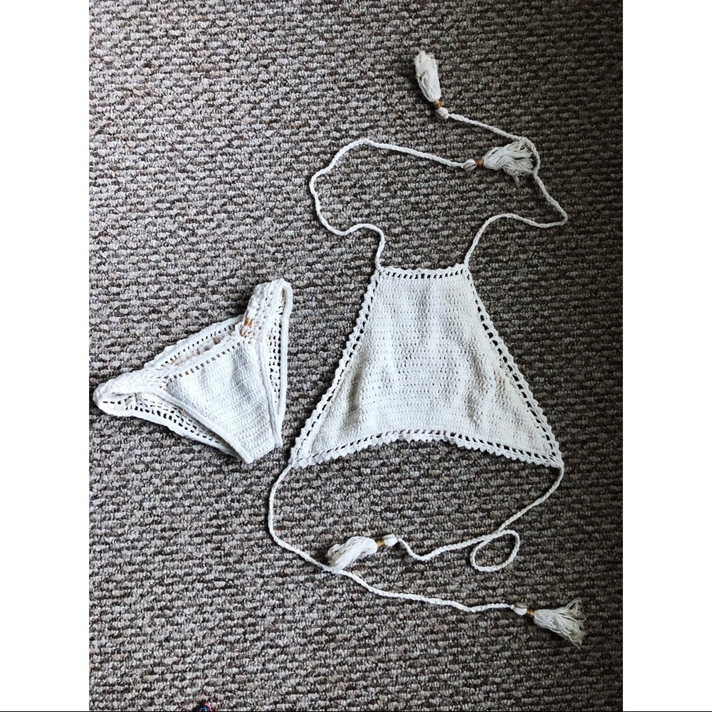 Anthropologie Boho 2 piece swim She Made Me